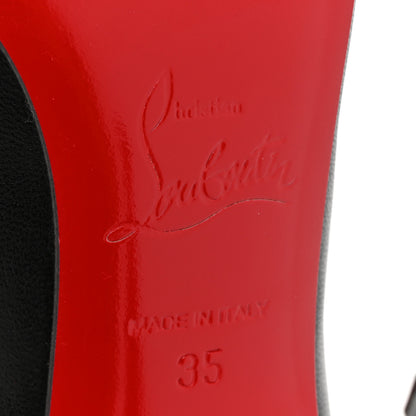 Christian Louboutin Kid Pigalle Follies 100 Pumps 35 Black 6 of 15