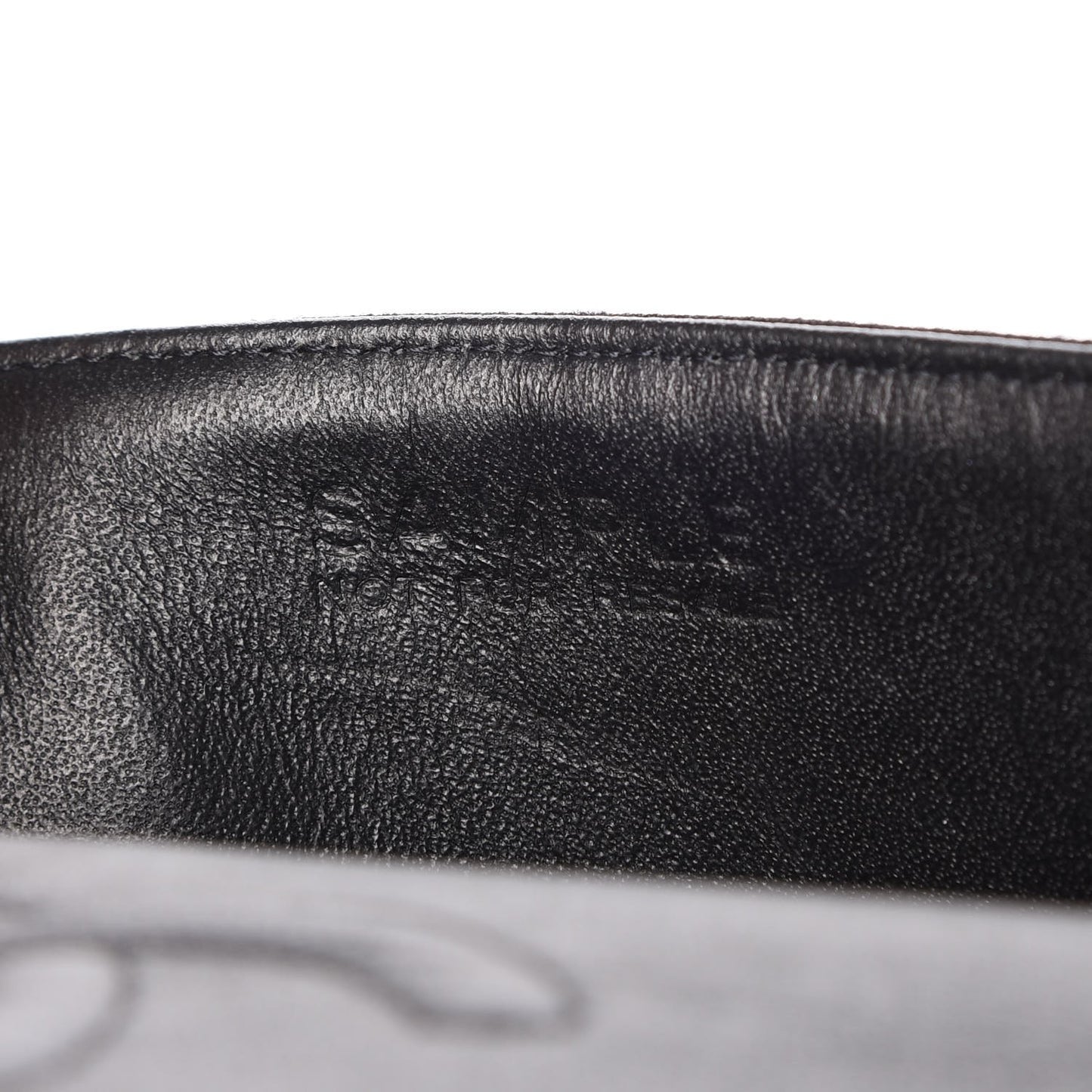 Jersey Quilted Medium Double Flap Black