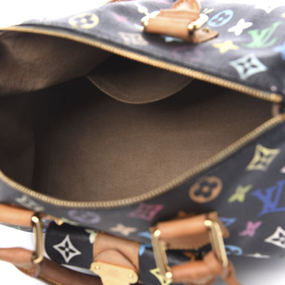 Louis Vuitton Monogram Multicolor Speedy 30 Black 5 of 14