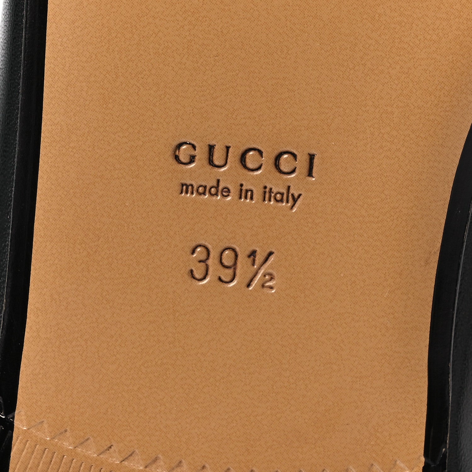 Gucci Calfskin Womens Princetown Slippers 39.5 Black 8 of 12