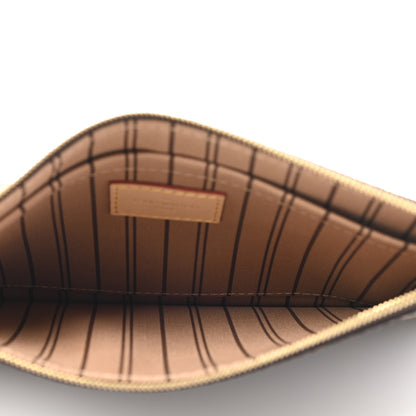 Louis Vuitton Monogram Neverfull MM GM Pochette 5 of 6