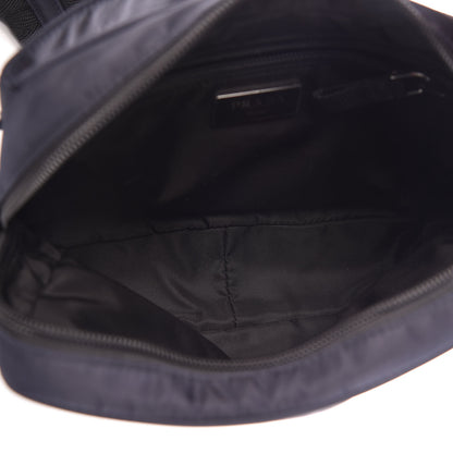 Prada Nylon Montagna Belt Bag Blue 5 of 9