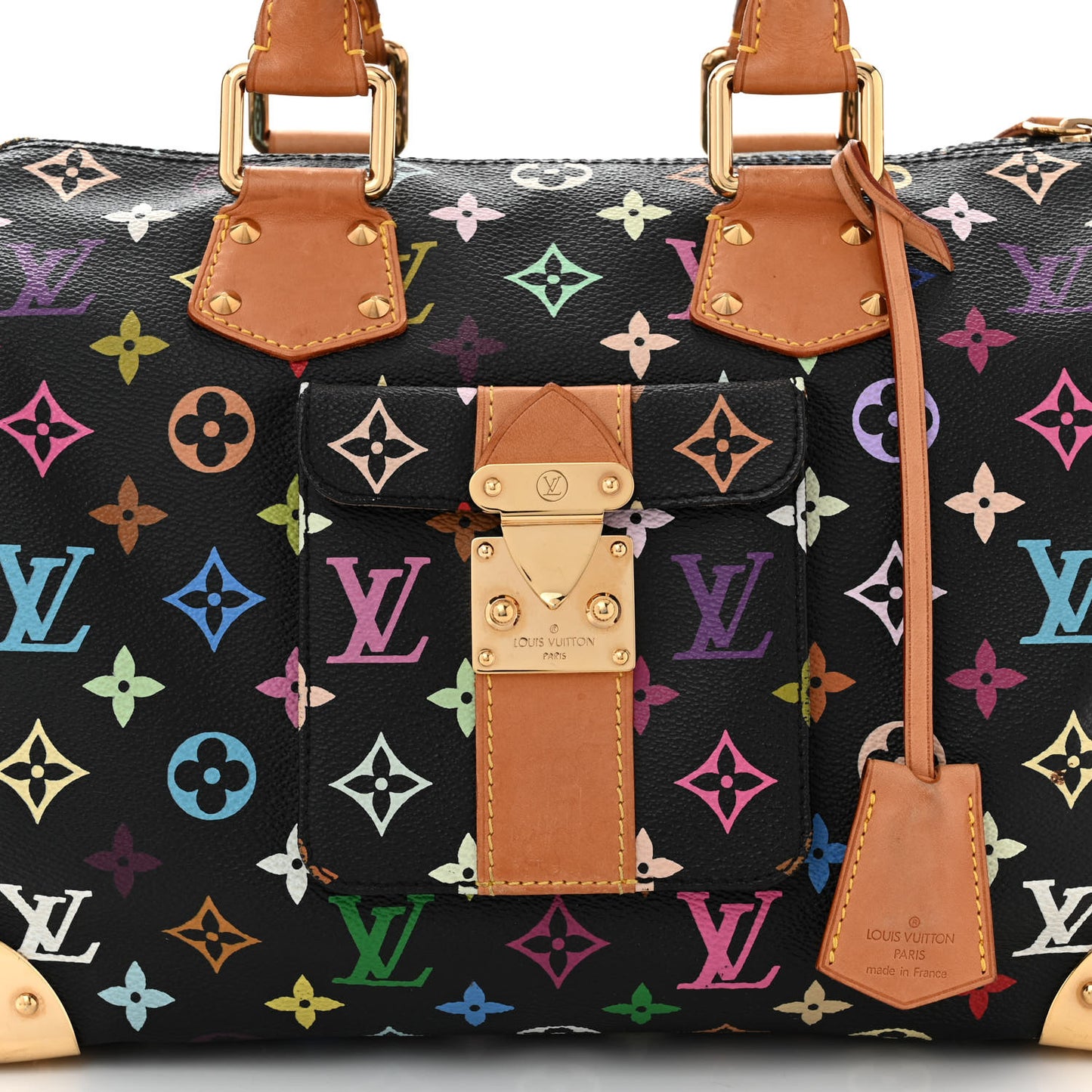 Monogram Multicolor Speedy 30 Black