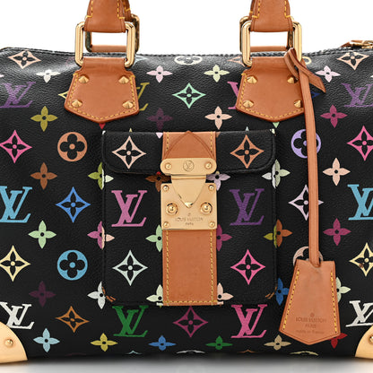 Louis Vuitton Monogram Multicolor Speedy 30 Black 7 of 11