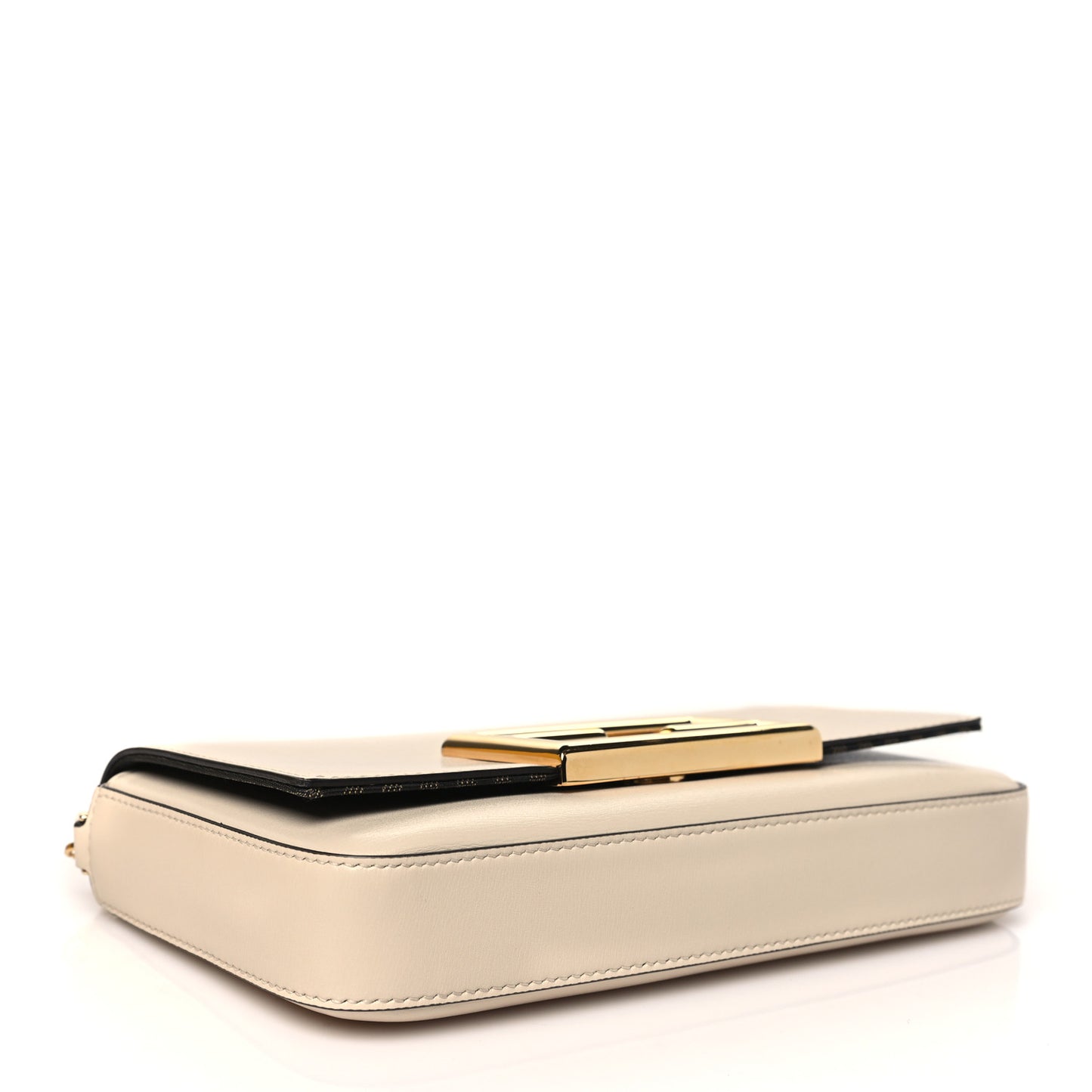 Vitello Palmellato Wallet on Chain with Pouches Camelia