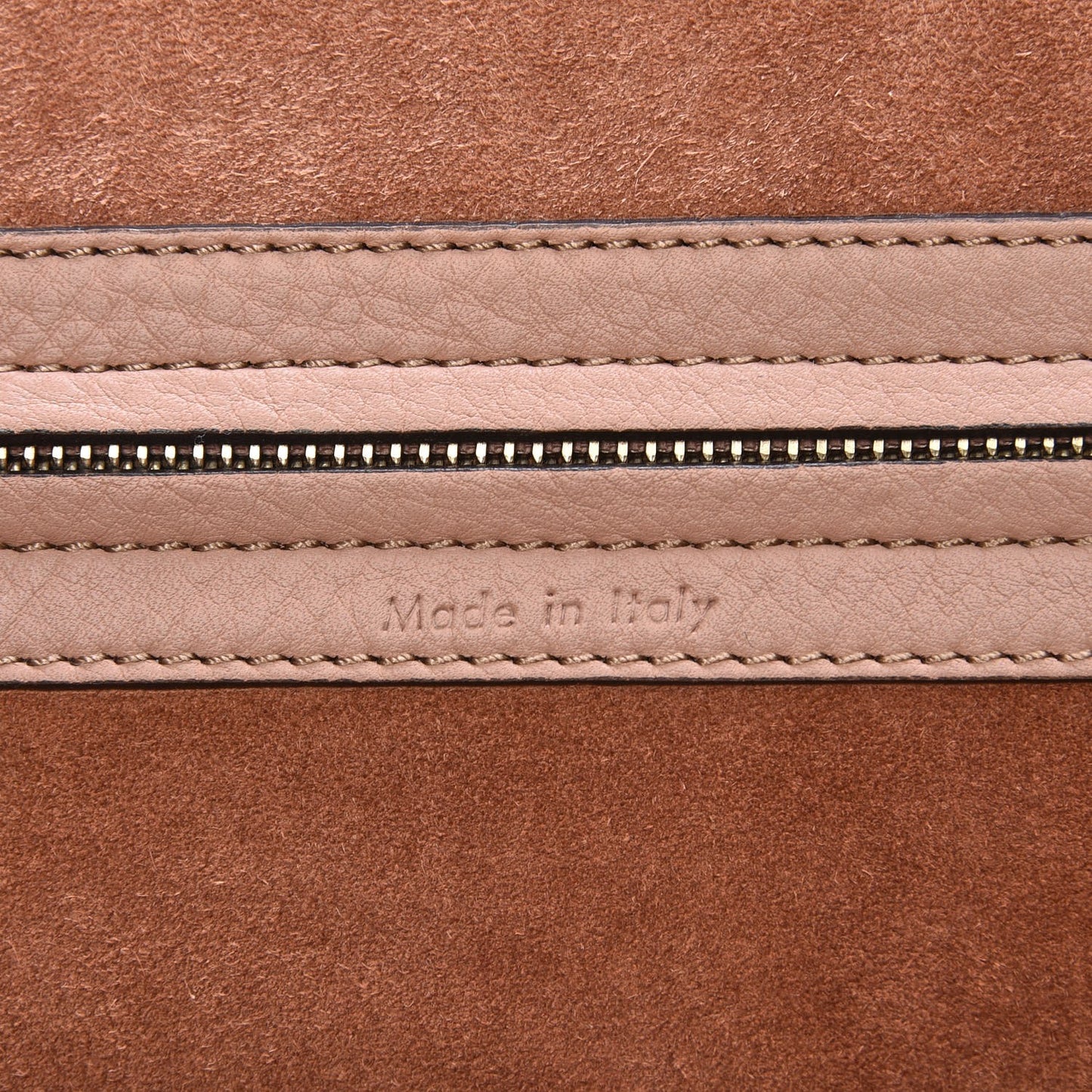 Supple Calfskin Medium Phantom Luggage Flesh