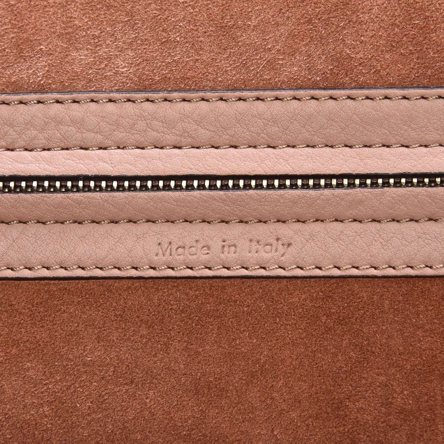 Celine Supple Calfskin Medium Phantom Luggage Flesh 6 of 7