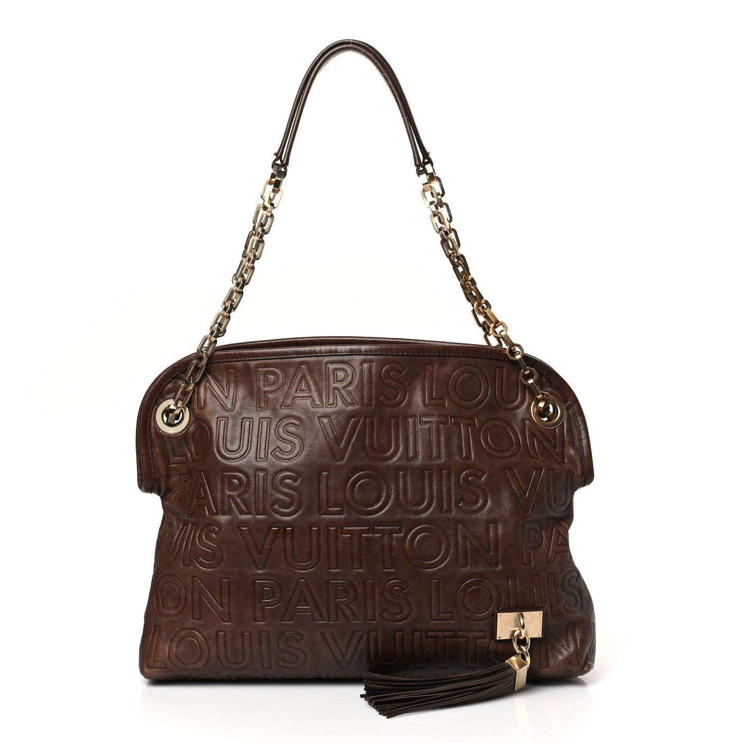 Monogram Paris Souple Whisper PM Chocolate