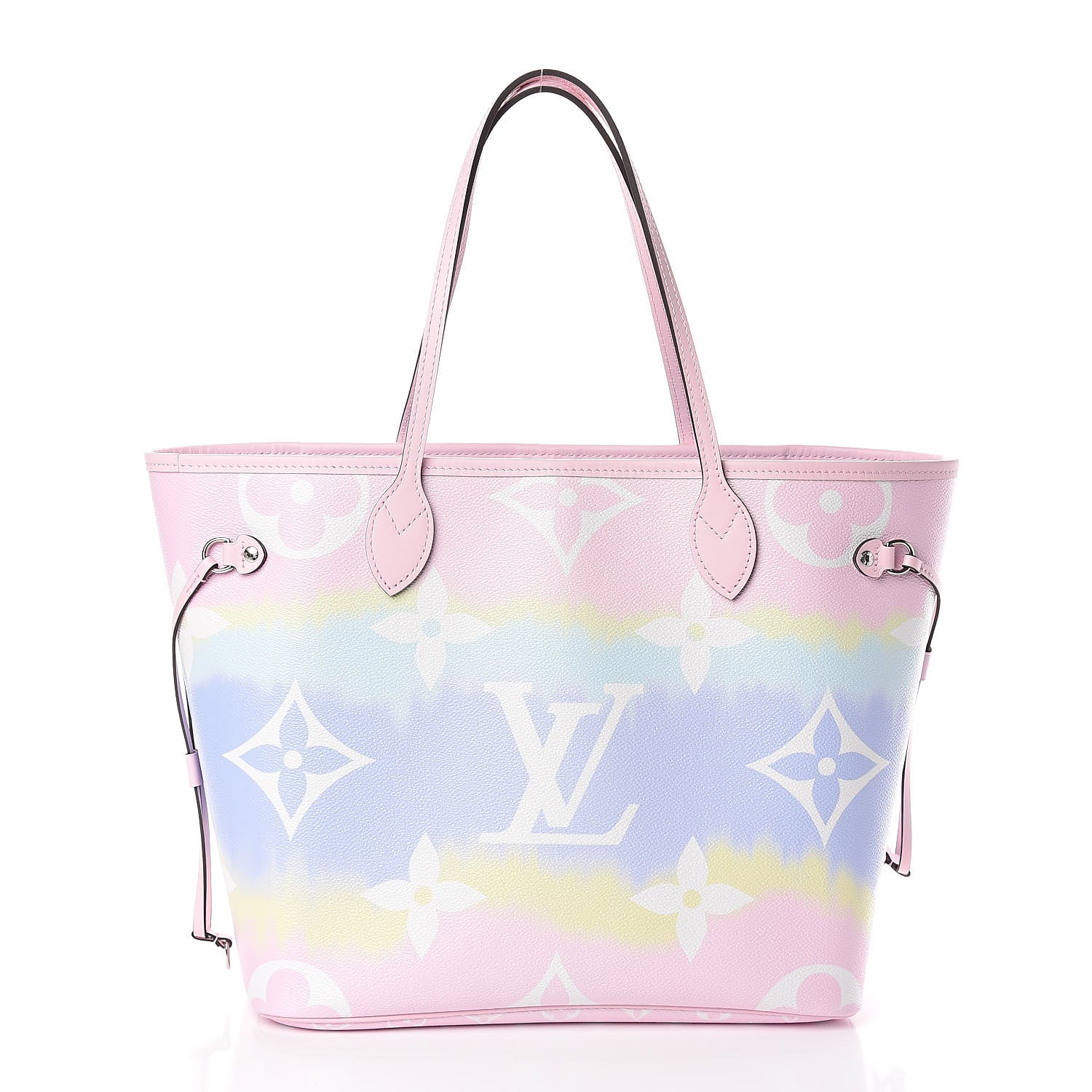 Louis Vuitton Monogram Escale Neverfull MM Pastel 3 of 10