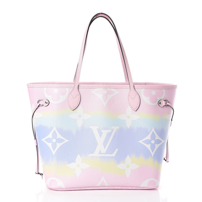 Louis Vuitton Monogram Escale Neverfull MM Pastel 3 of 10