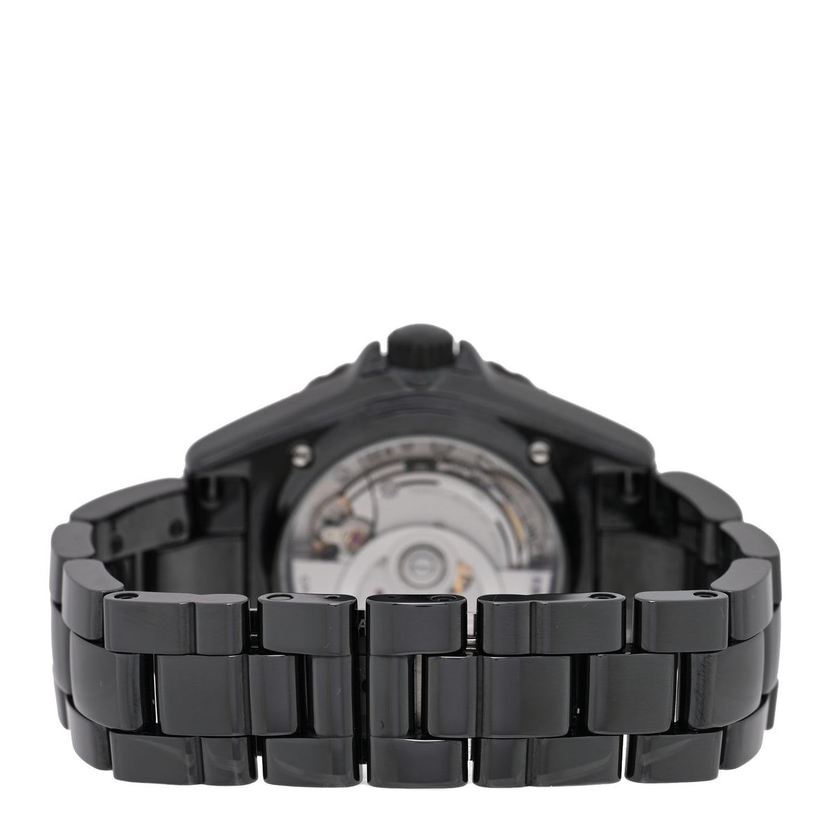 Chanel Stainless Steel Ceramic 38mm J12 Wanted de Chanel Automatic Watch Black 3 of 5