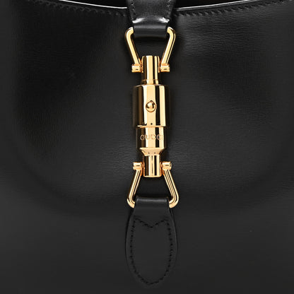Gucci Boarded Dyana Lux Calfskin Small Jackie 1961 Hobo Black 8 of 10