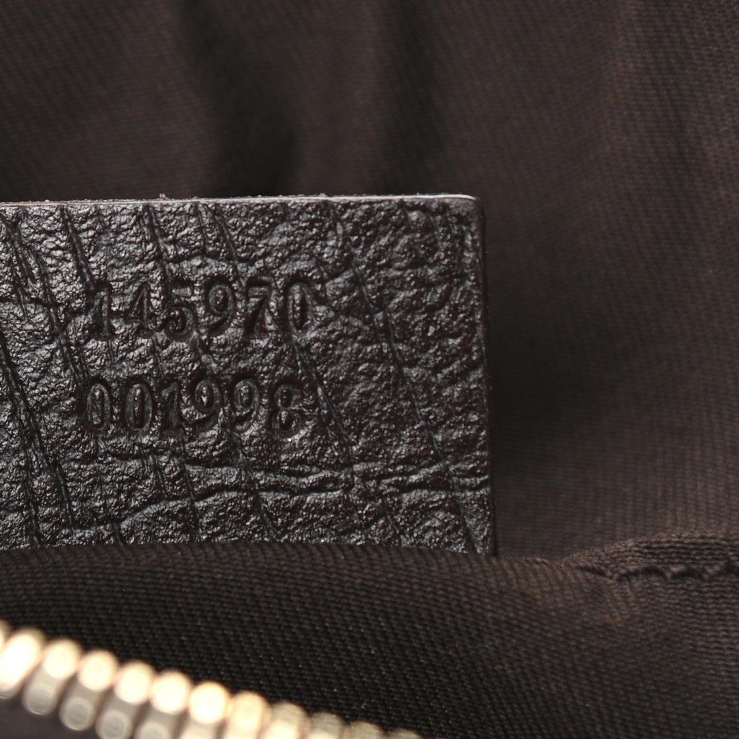 Gucci Monogram Web Pochette Dark Brown 7 of 10