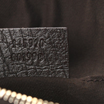 Gucci Monogram Web Pochette Dark Brown 7 of 10