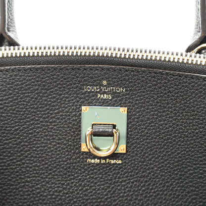 Louis Vuitton Taurillon City Steamer MM Black 6 of 9