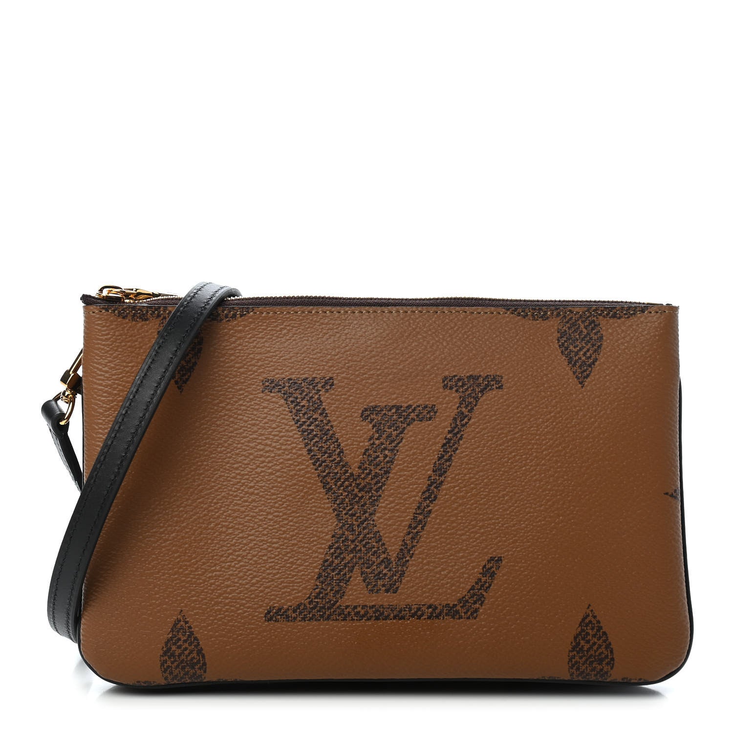 Louis Vuitton Reverse Monogram Giant Double Zip Pochette 1 of 9