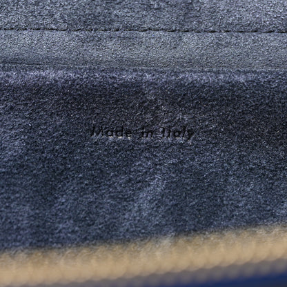 Celine Grained Calfskin Mini Belt Bag Indigo 7 of 16