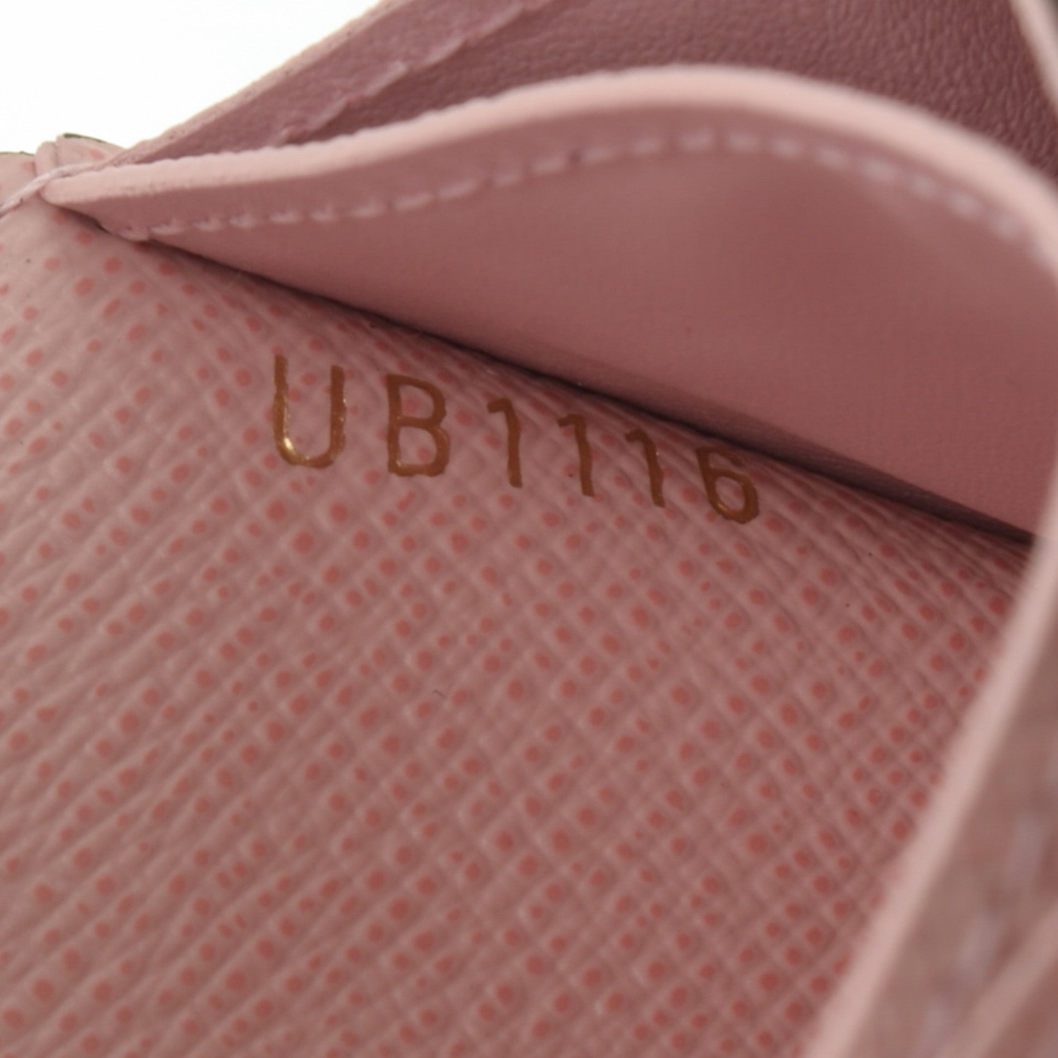 Louis Vuitton Monogram Rosalie Coin Purse Rose Ballerine 7 of 7