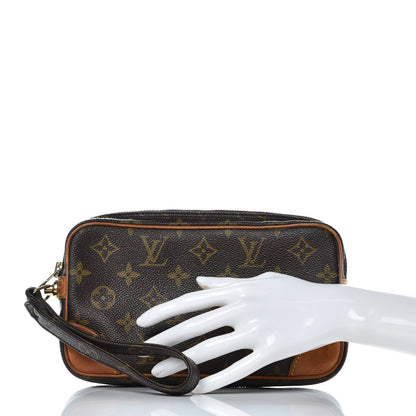 Louis Vuitton Monogram Pochette Marly Dragonne 22 2 of 12