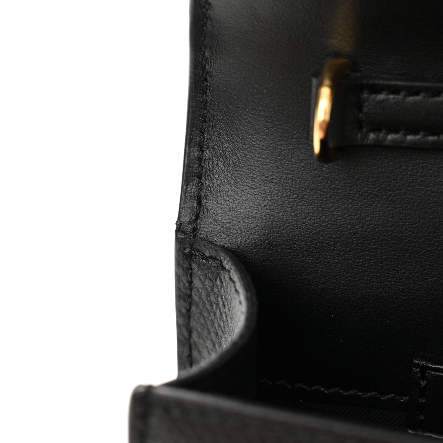 Fendi Vitello Liberty F is Fendi Bi-Color FF 1974 Embossed Envelope Belt Bag Maya Black 12 of 12