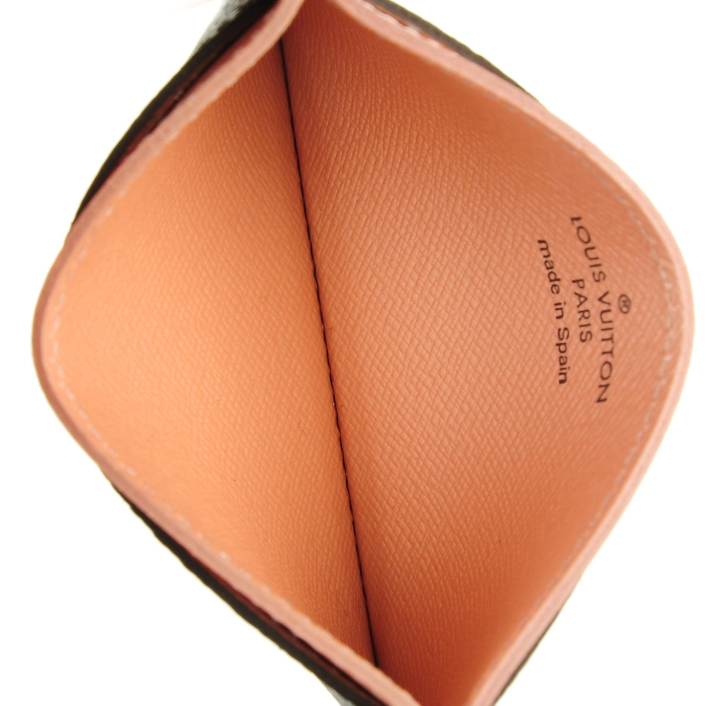 Monogram Card Holder Rose Nacre