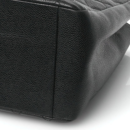Chanel Caviar Quilted Grand Shopping Tote GST Black 10 of 10