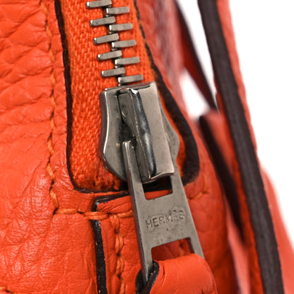 Hermes Taurillon Clemence Bolide 31 Orange Orange 12 of 12