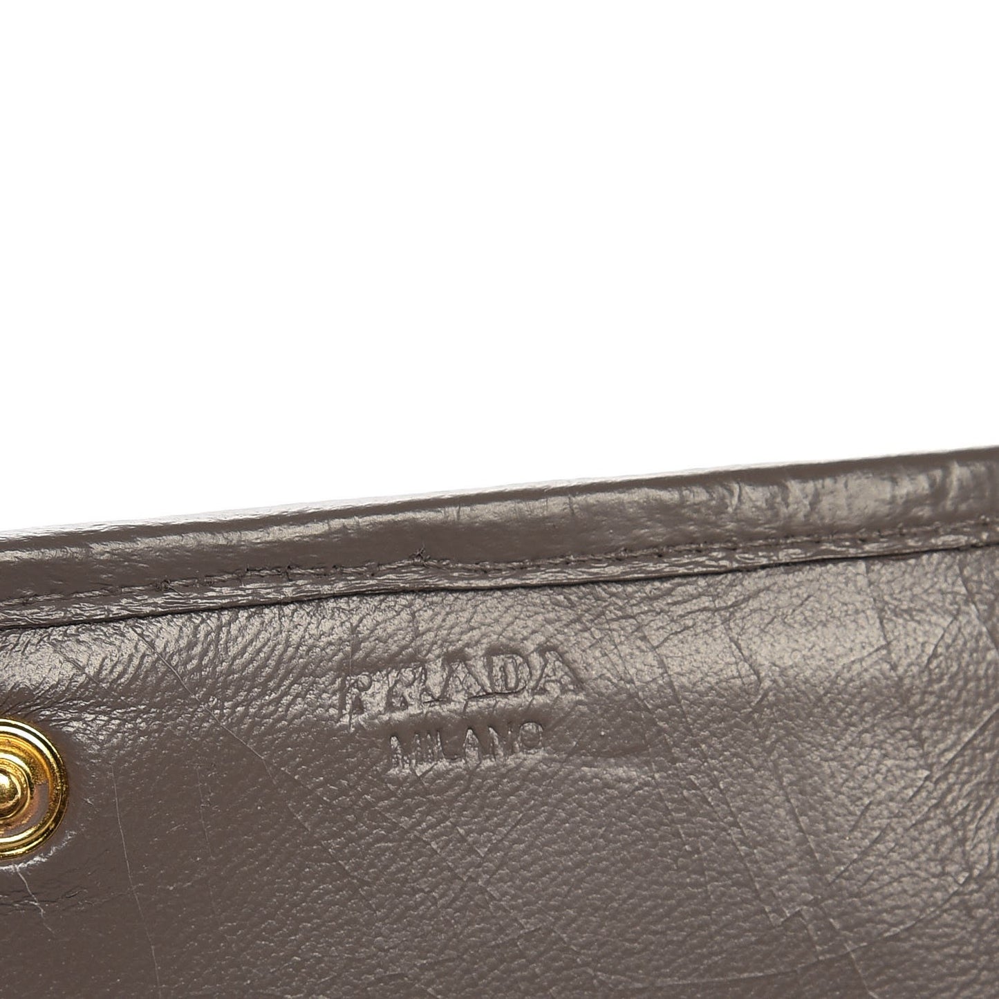 Nappa Gaufre Continental Wallet Argilla