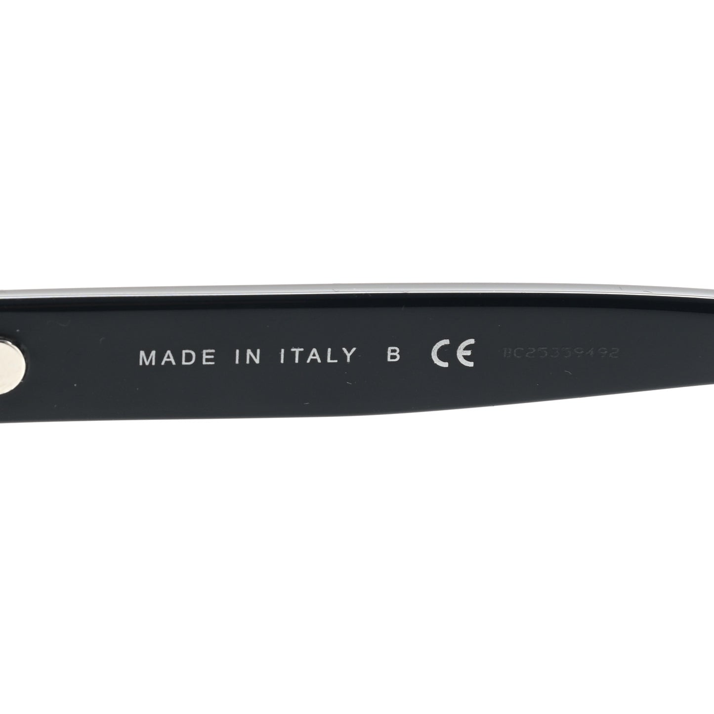Acetate Square Sunglasses 5417-A Black