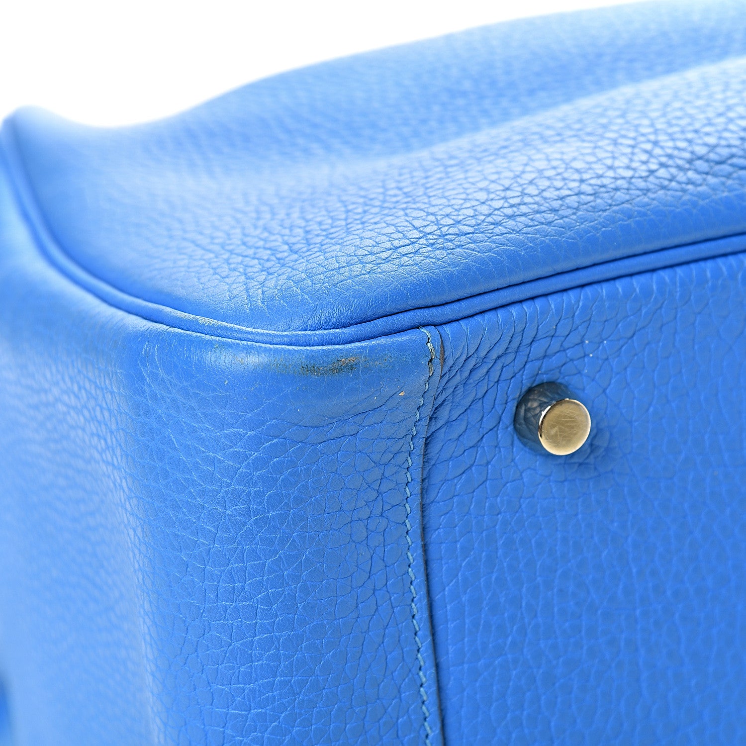 Hermes Taurillon Clemence Lindy 34 Bleu Hydra 11 of 17