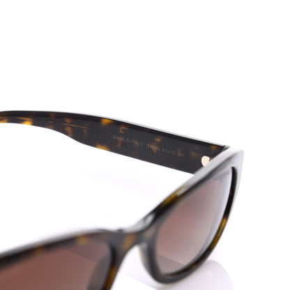 Chanel Rectangle Sunglasses 71280 Dark Tortoise Brown 6 of 8