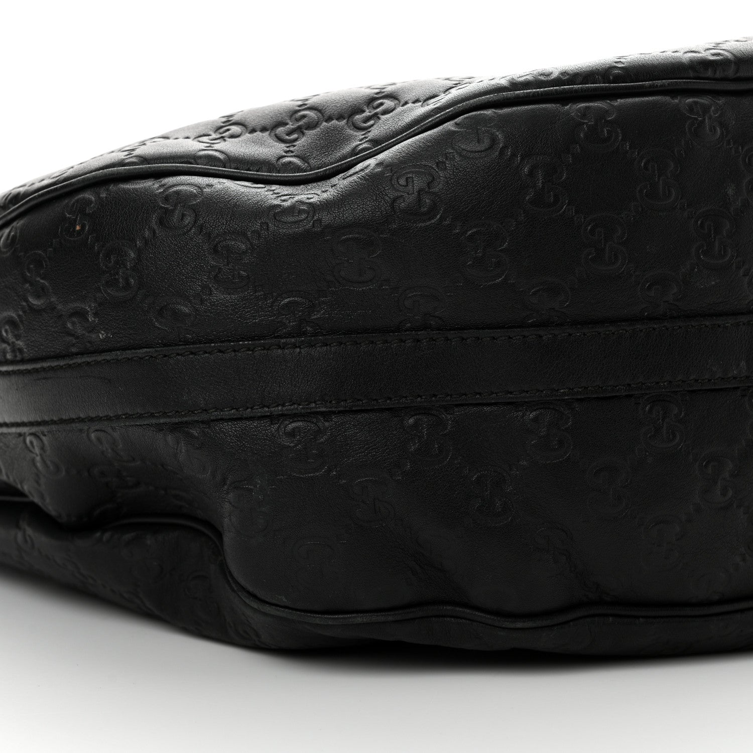 Gucci Guccissima Large GG Twins Hobo Black 9 of 14