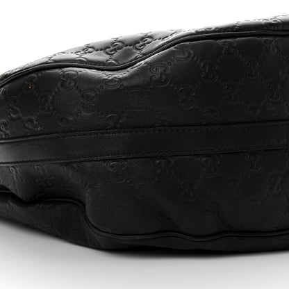 Gucci Guccissima Large GG Twins Hobo Black 9 of 14