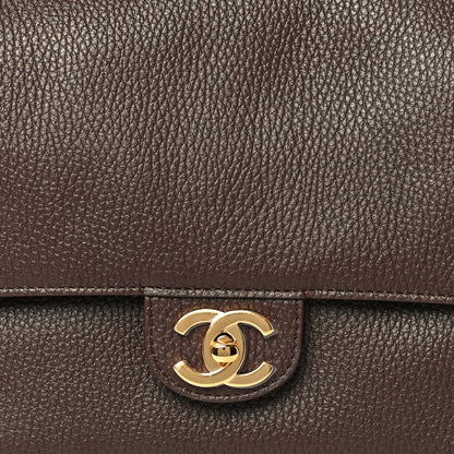 Chanel Grained Calfskin Small Souplissimo Maxi Flap Light Brown 7 of 10
