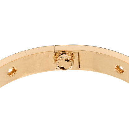 Cartier 18K Yellow Gold 10 Diamond LOVE Bracelet 16 8 of 9