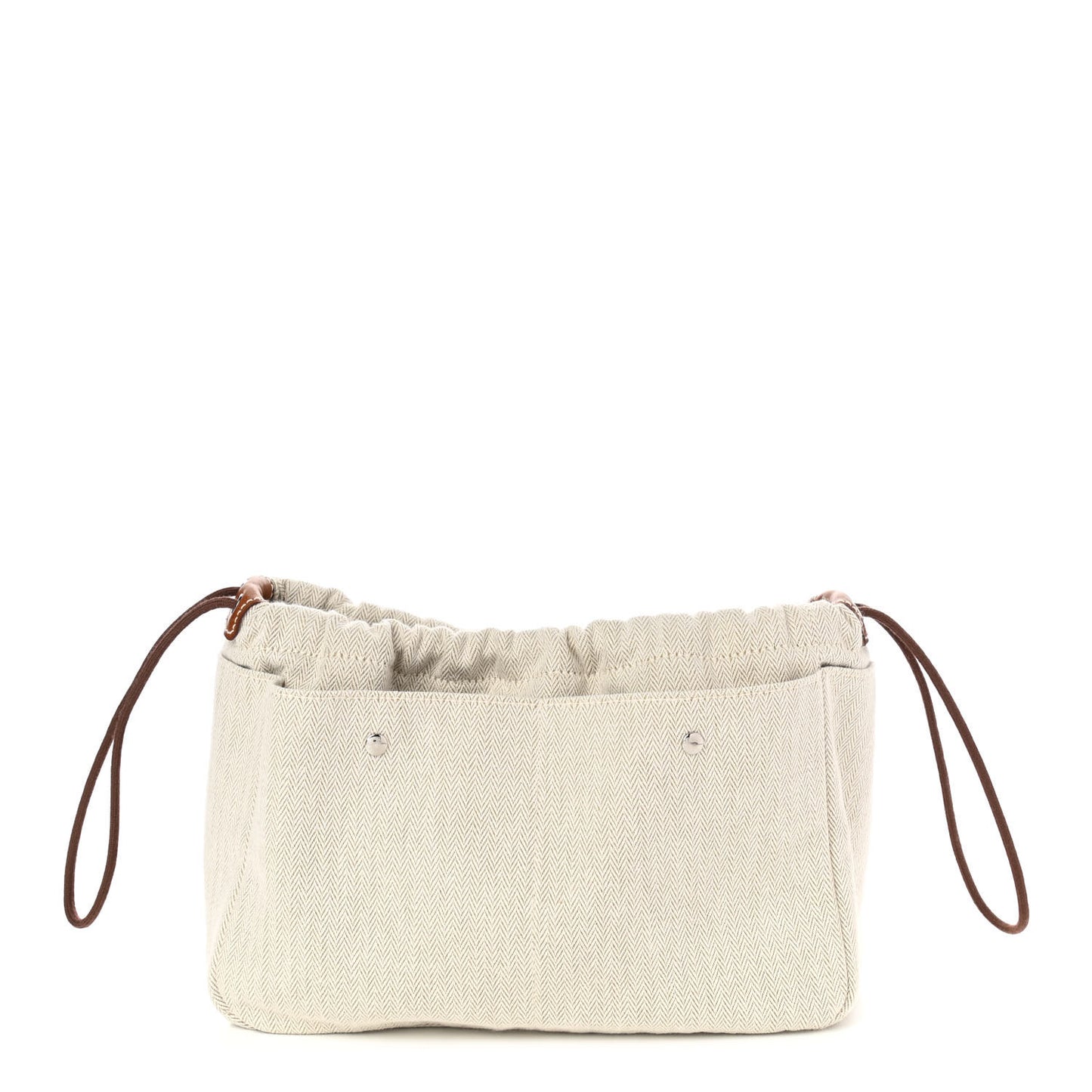 Canvas Barenia Fourbi 25 MM Pouch Naturel Fauve