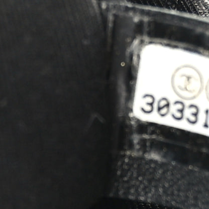 Chanel Calfskin Quilted CC Chain Accordion Tote Black 6 of 8