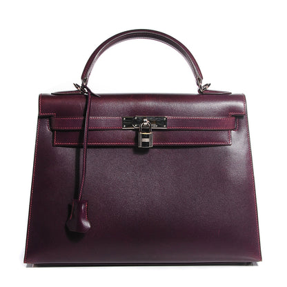Hermes Box Kelly Sellier 32 Quetsche 1 of 32