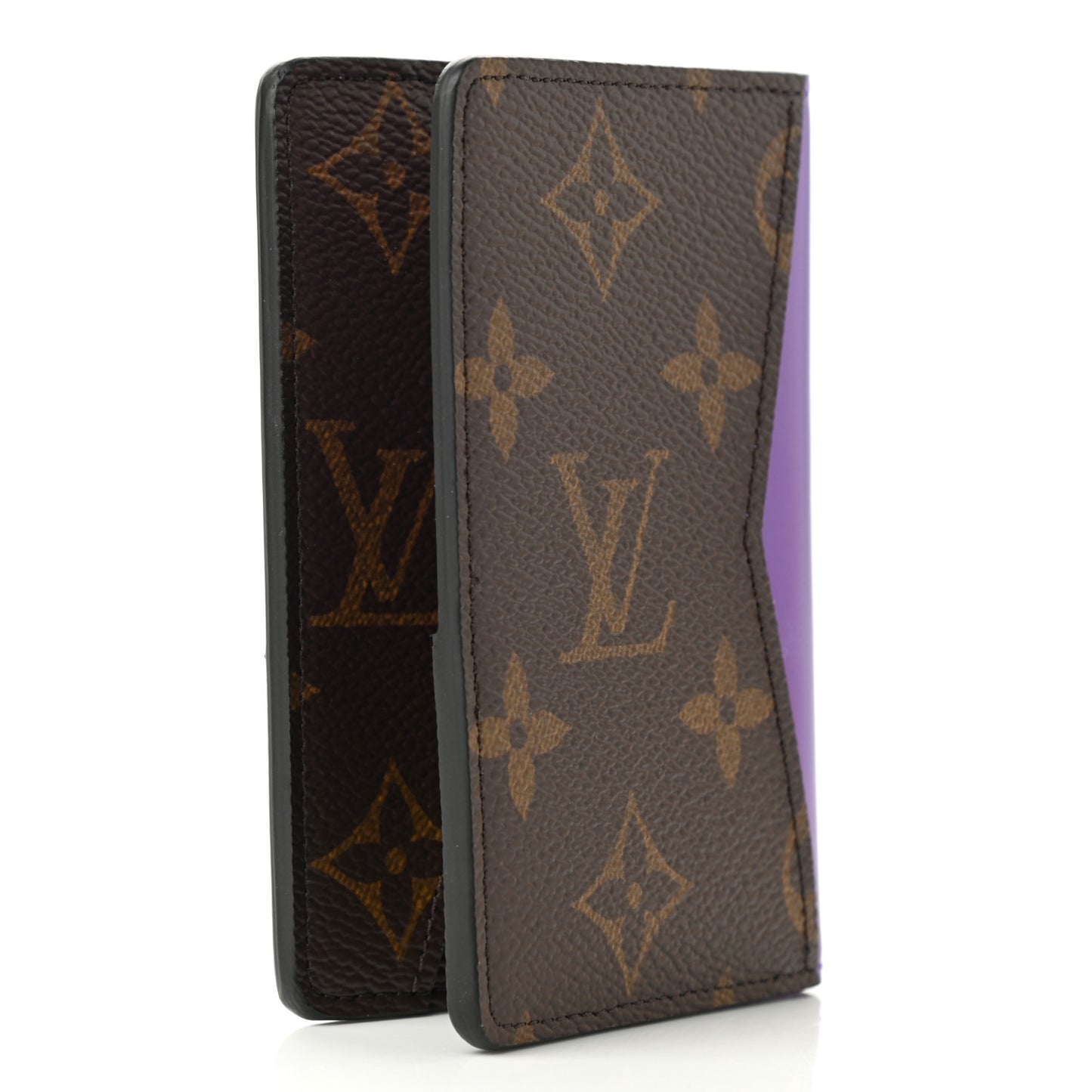 Monogram Pocket Organizer NM Purple