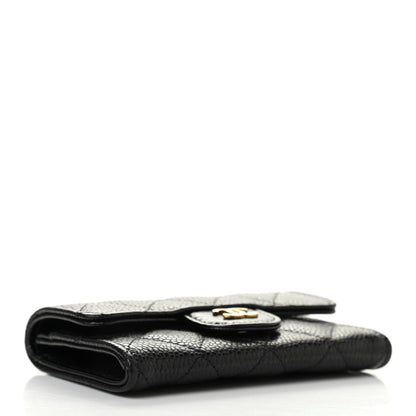 Chanel Caviar Quilted Flap Card Holder Black 4 of 8