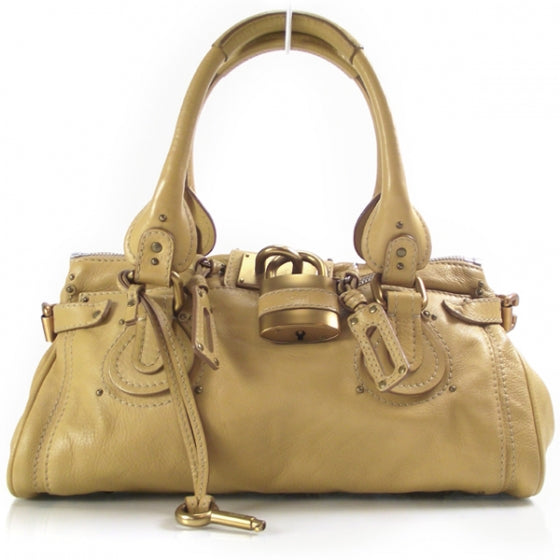 Chloe Leather Paddington Bag Maize 1 of 18