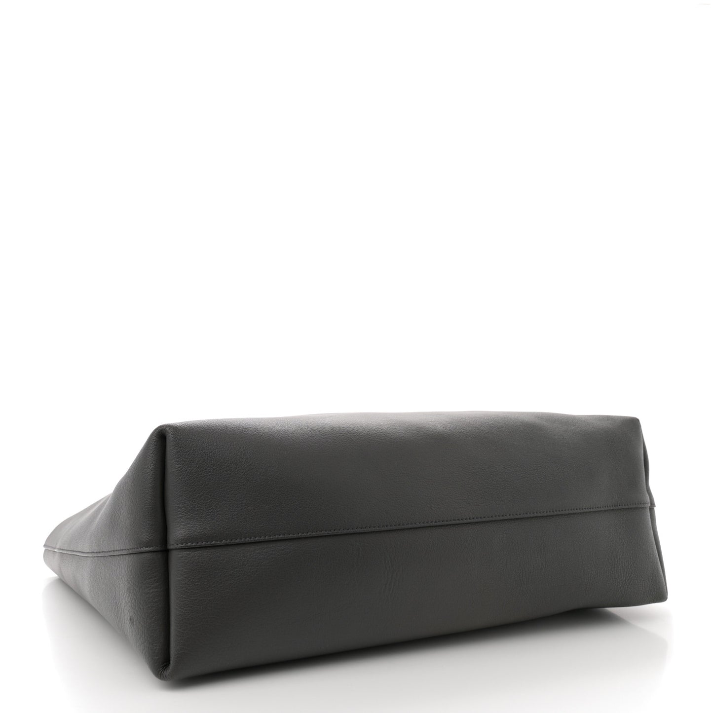 Calfskin Large Shopping Tote Fog