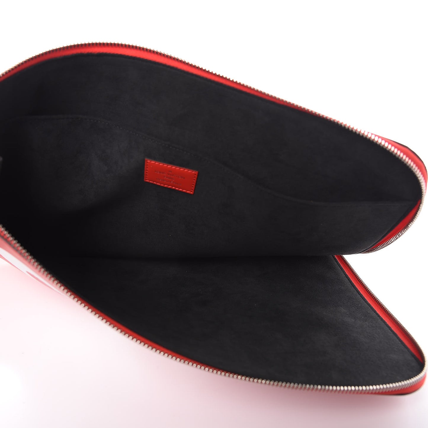 X SUPREME Epi Pochette Jour GM Red