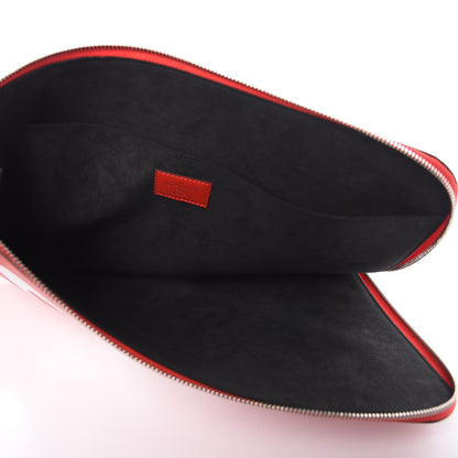 Louis Vuitton X SUPREME Epi Pochette Jour GM Red 5 of 8