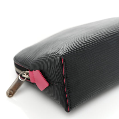Louis Vuitton Epi Cosmetic Pouch Black Pink 9 of 13