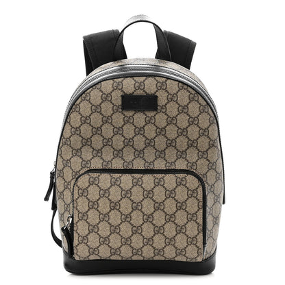 Gucci GG Supreme Monogram Small Eden Day Backpack Black 1 of 11