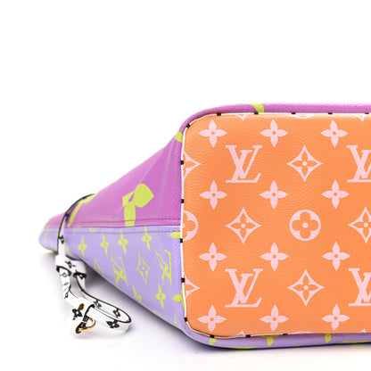 Louis Vuitton Monogram Giant Neverfull MM Pink Lilac 8 of 11