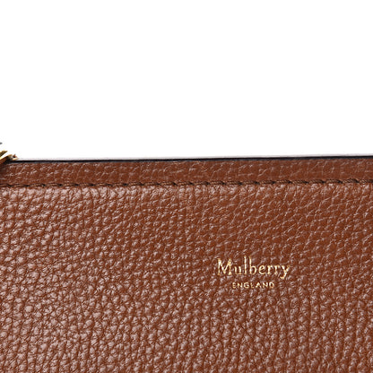Mulberry Small Classic Grain Calfskin Amberley Satchel Oak 10 of 18