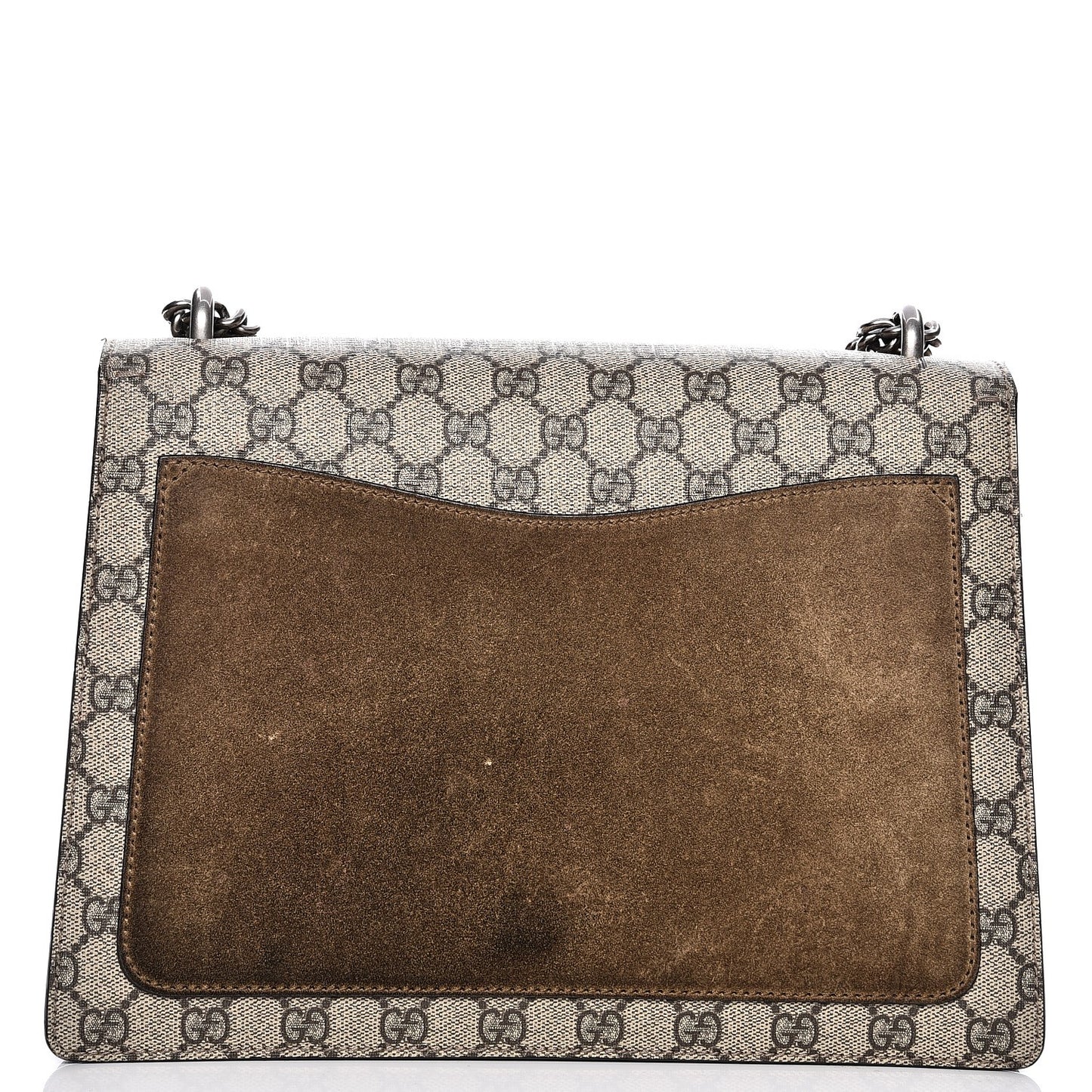 GG Supreme Monogram Medium Dionysus Shoulder Bag Taupe