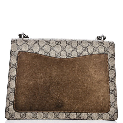 Gucci GG Supreme Monogram Medium Dionysus Shoulder Bag Taupe 7 of 12